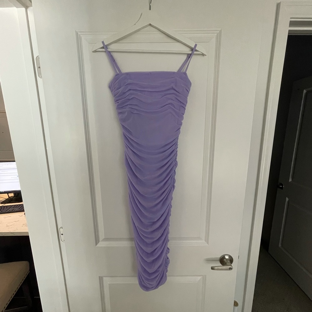 LILAC MIDI DRESS NWT